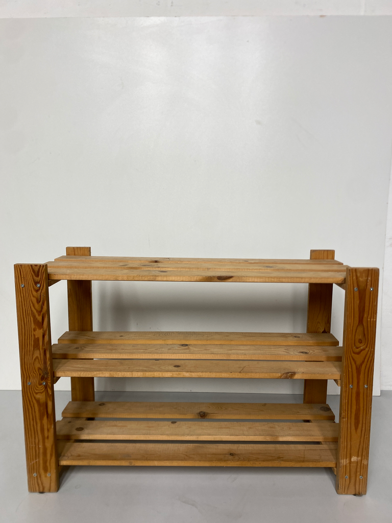 Wooden Shoe Rack