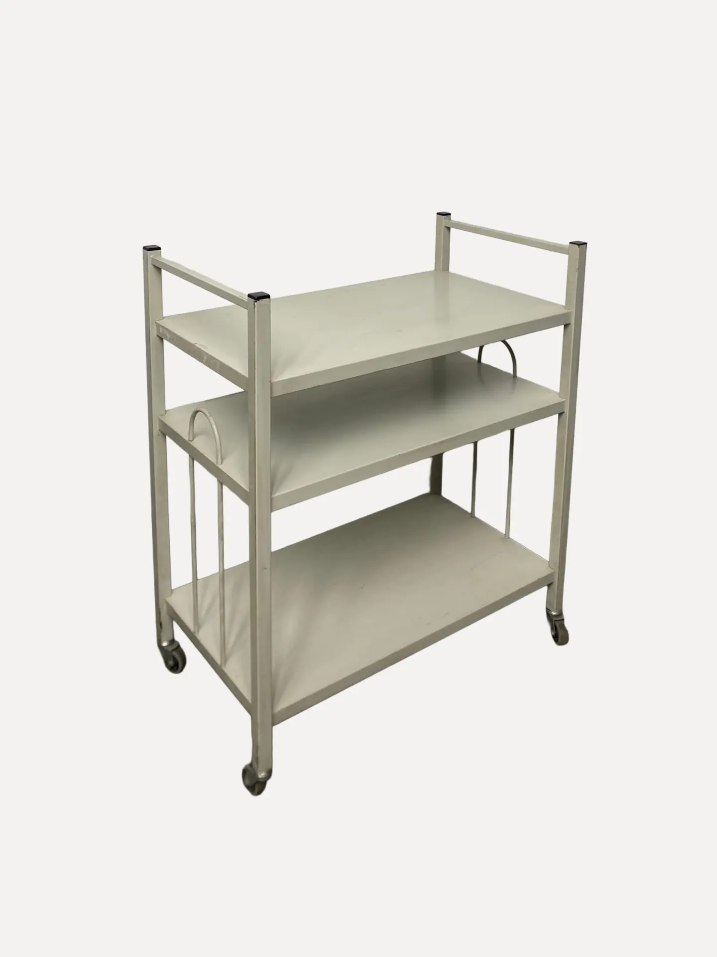 Vintage Metal Industrial Trolley
