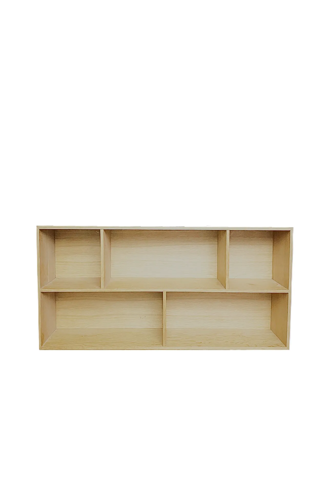 Wooden Multi-Compartment Bookshelf (part)