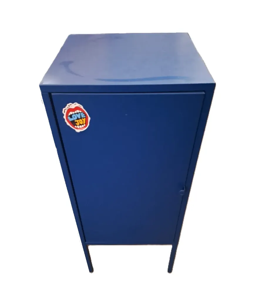 Blue Metal Cabinet