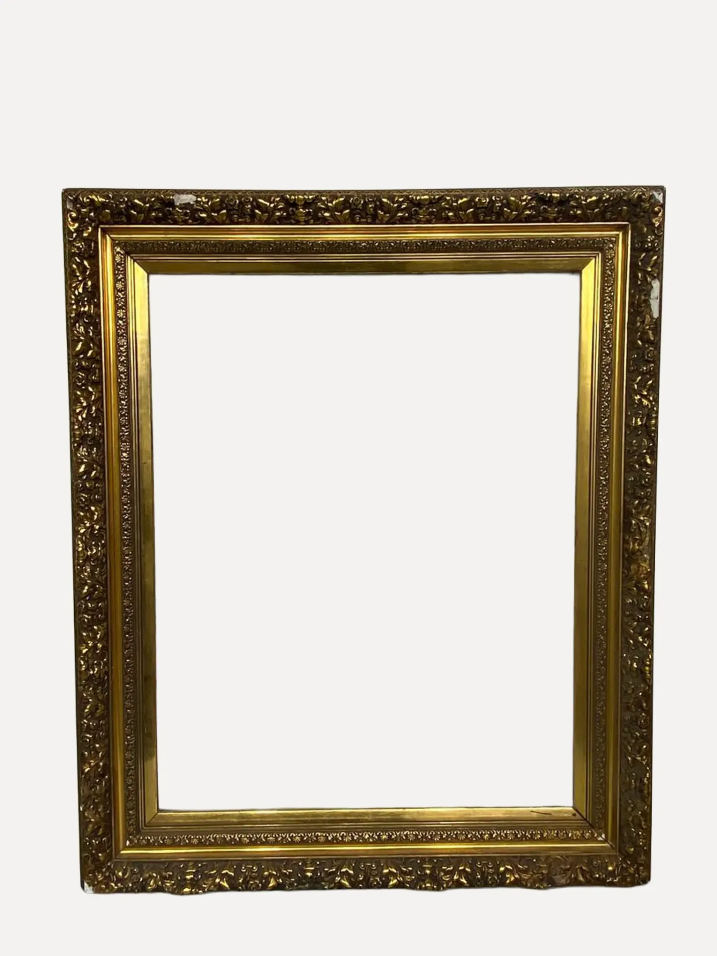 Antique Gilded Wood Frame