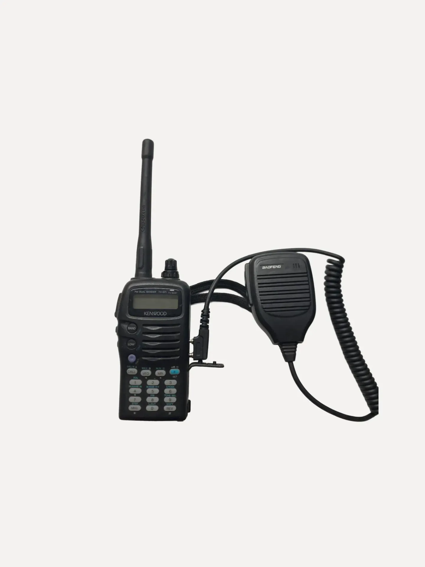 Handheld Ham Radio With Speaker-Mic