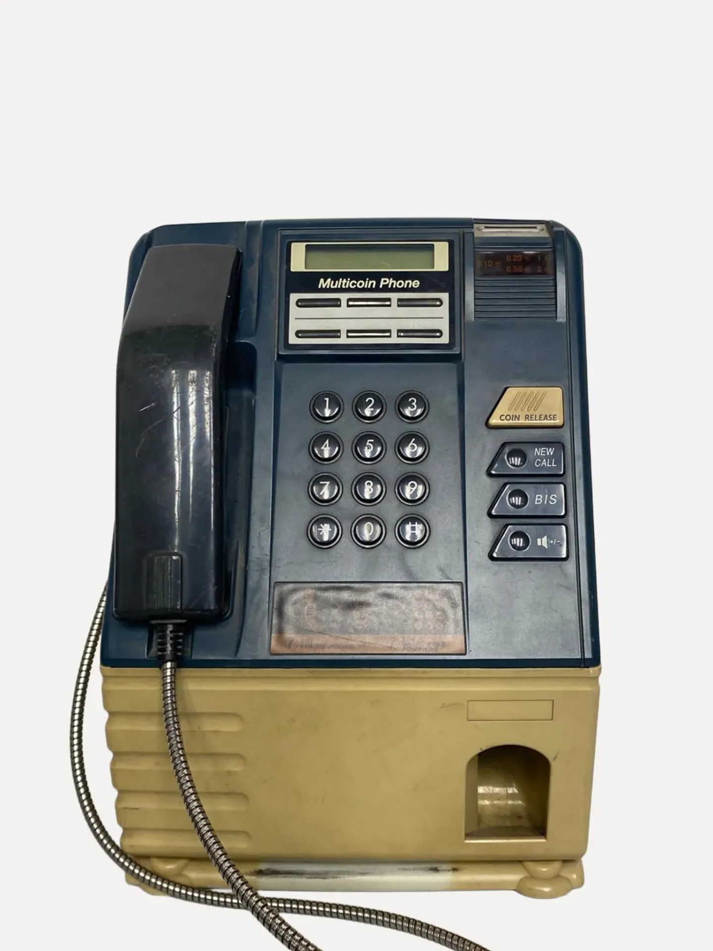 Vintage Telkor 2000 Multicoin Payphone
