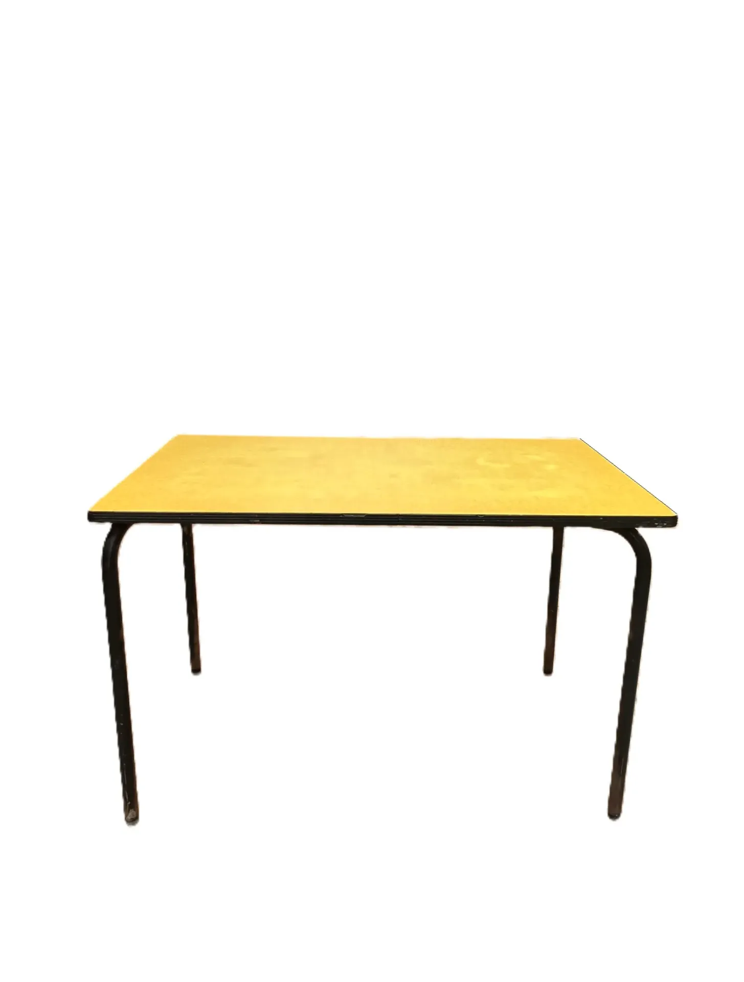Yellow Formica Table