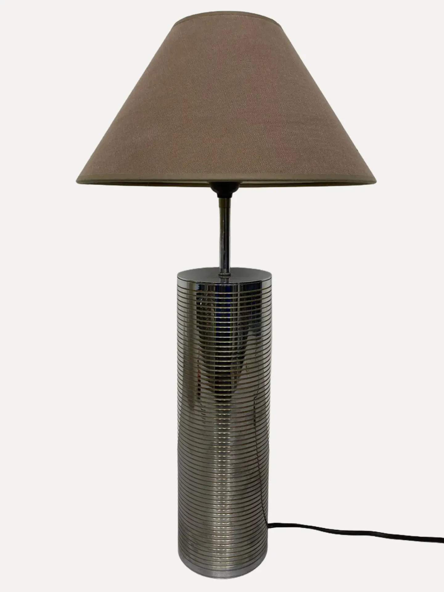 Silver Table Lamp