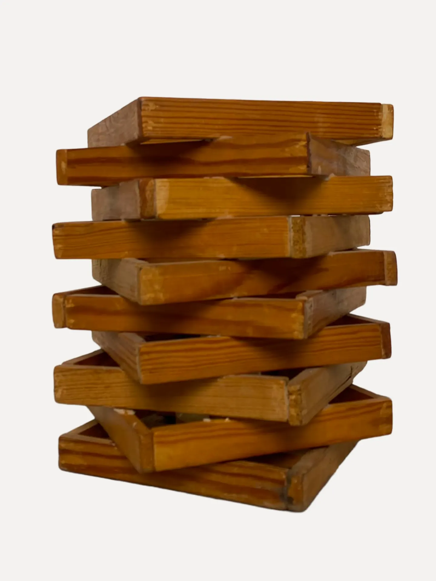 Architectural Pine Table Lamp