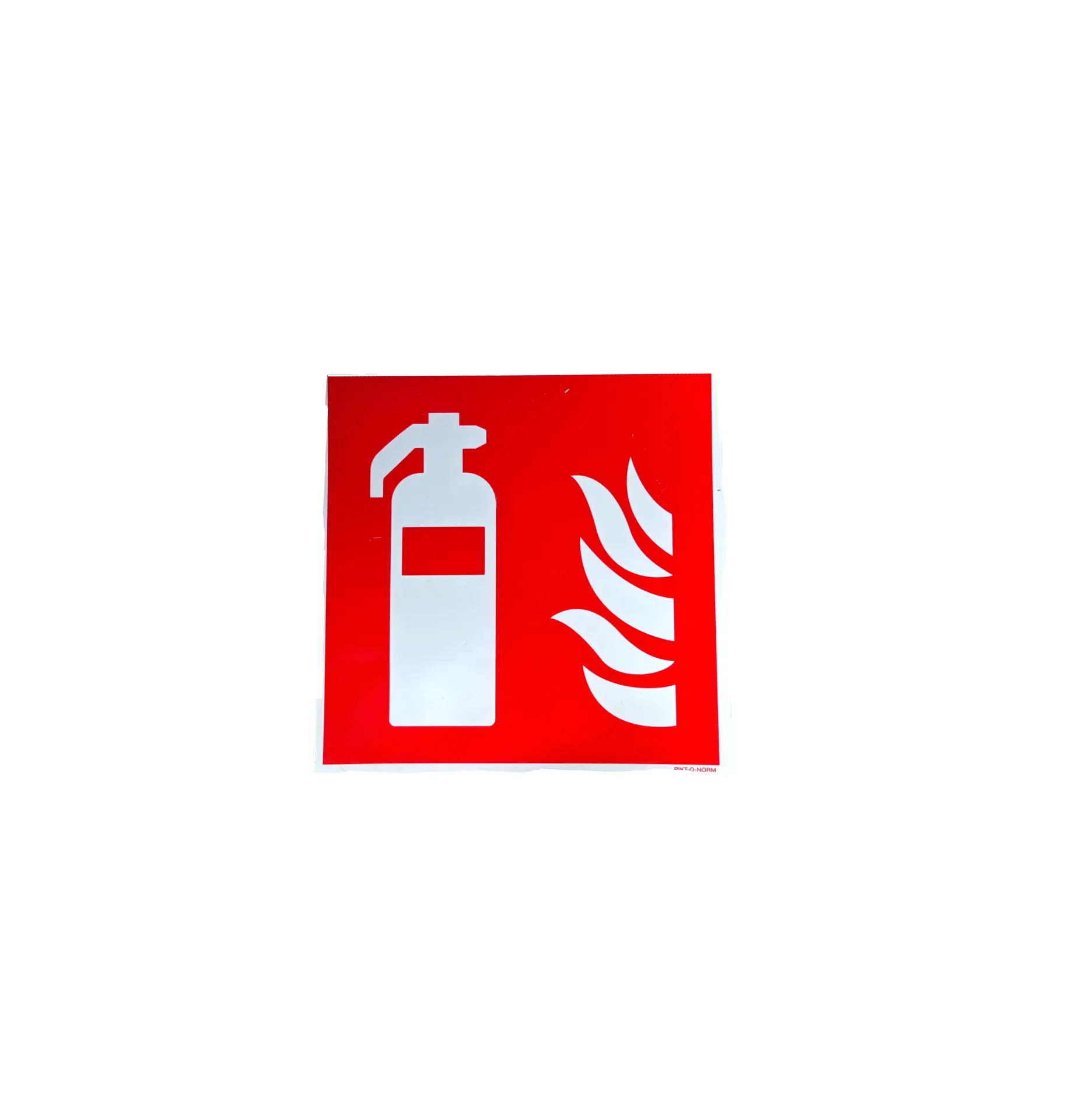 Fire Extinguisher Sign