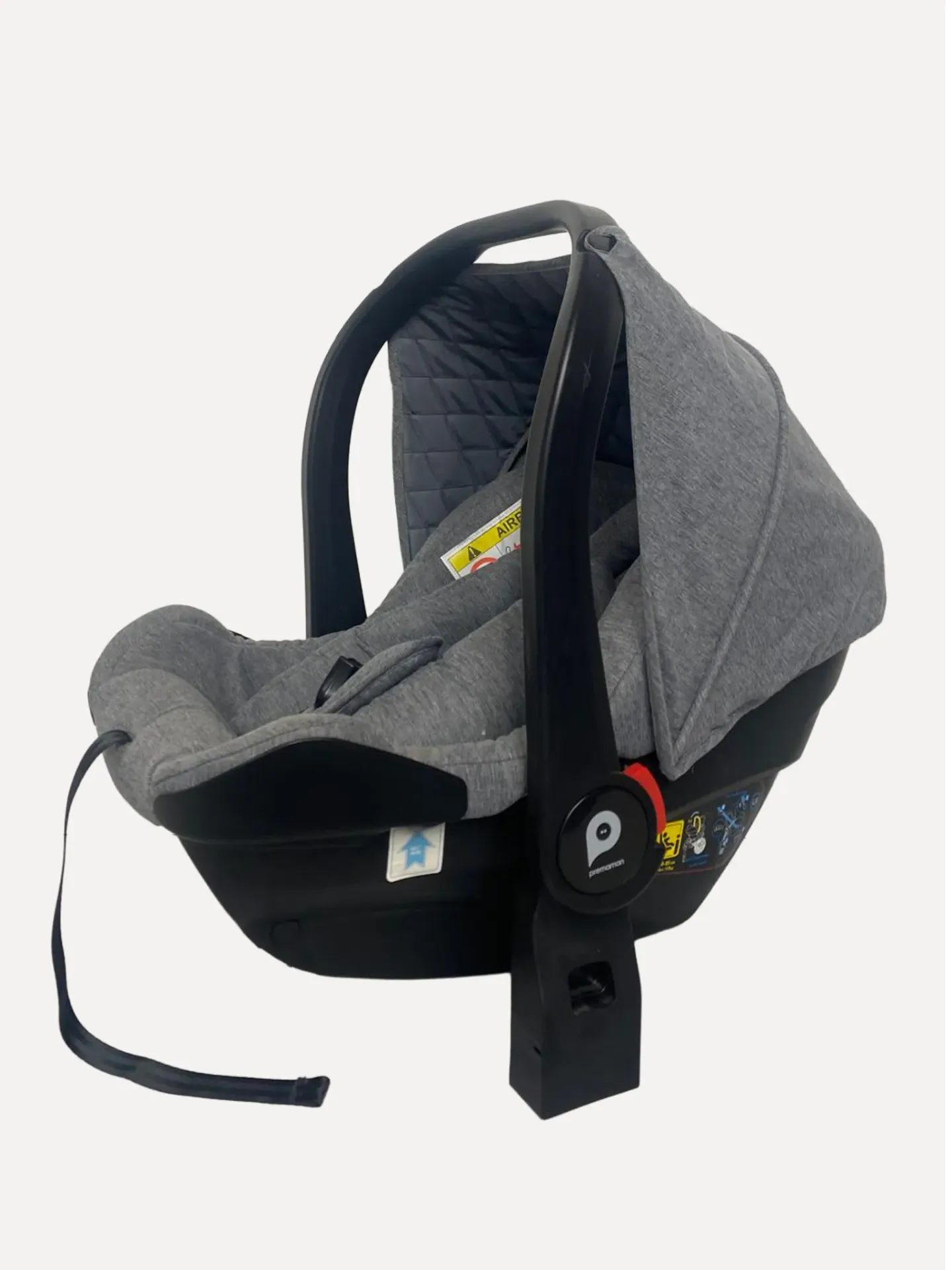 Prémaman Tessa Infant Car Seat In Grey Mélange