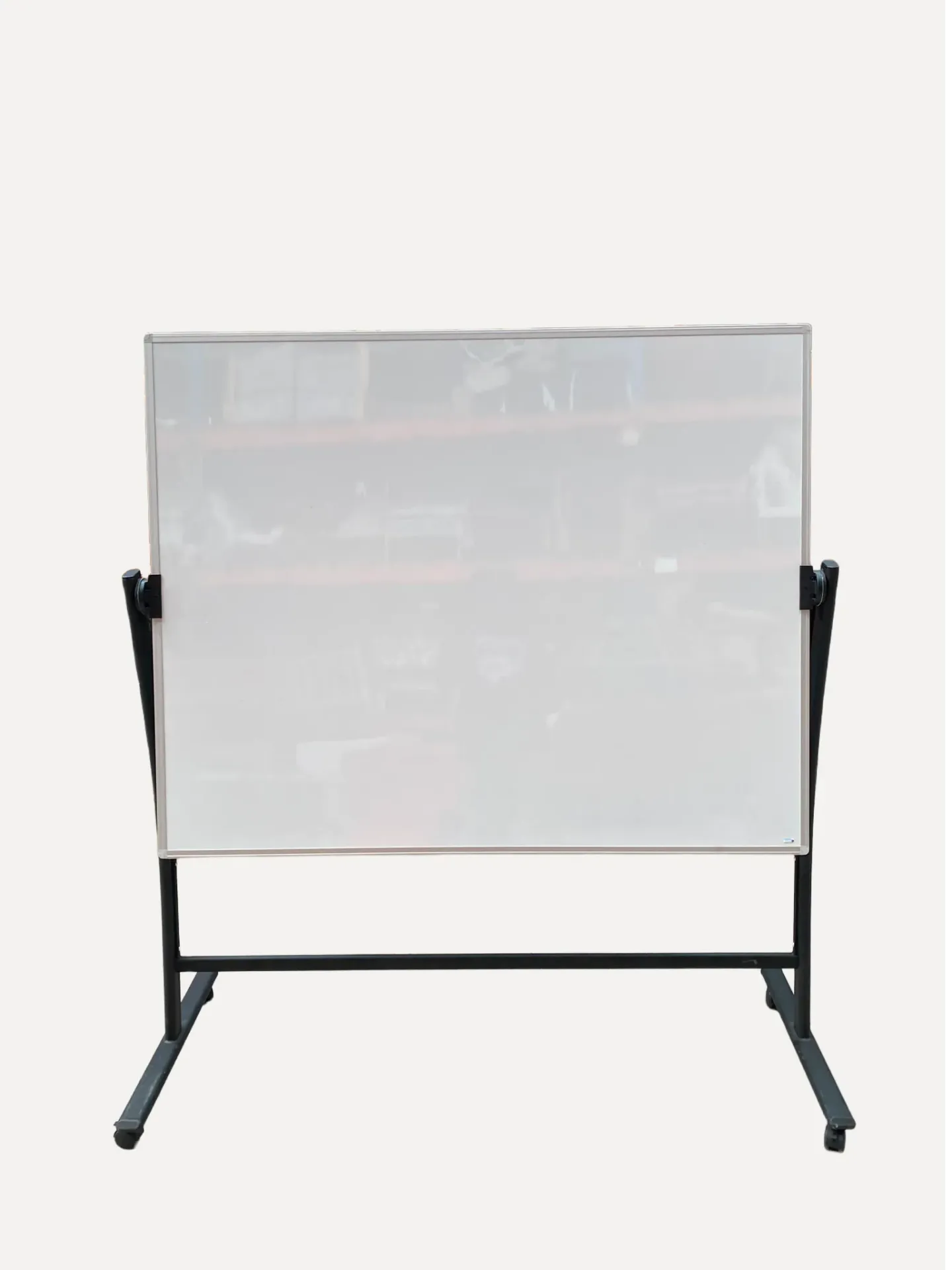 Mobile Double-Sided Magnetic Whiteboard