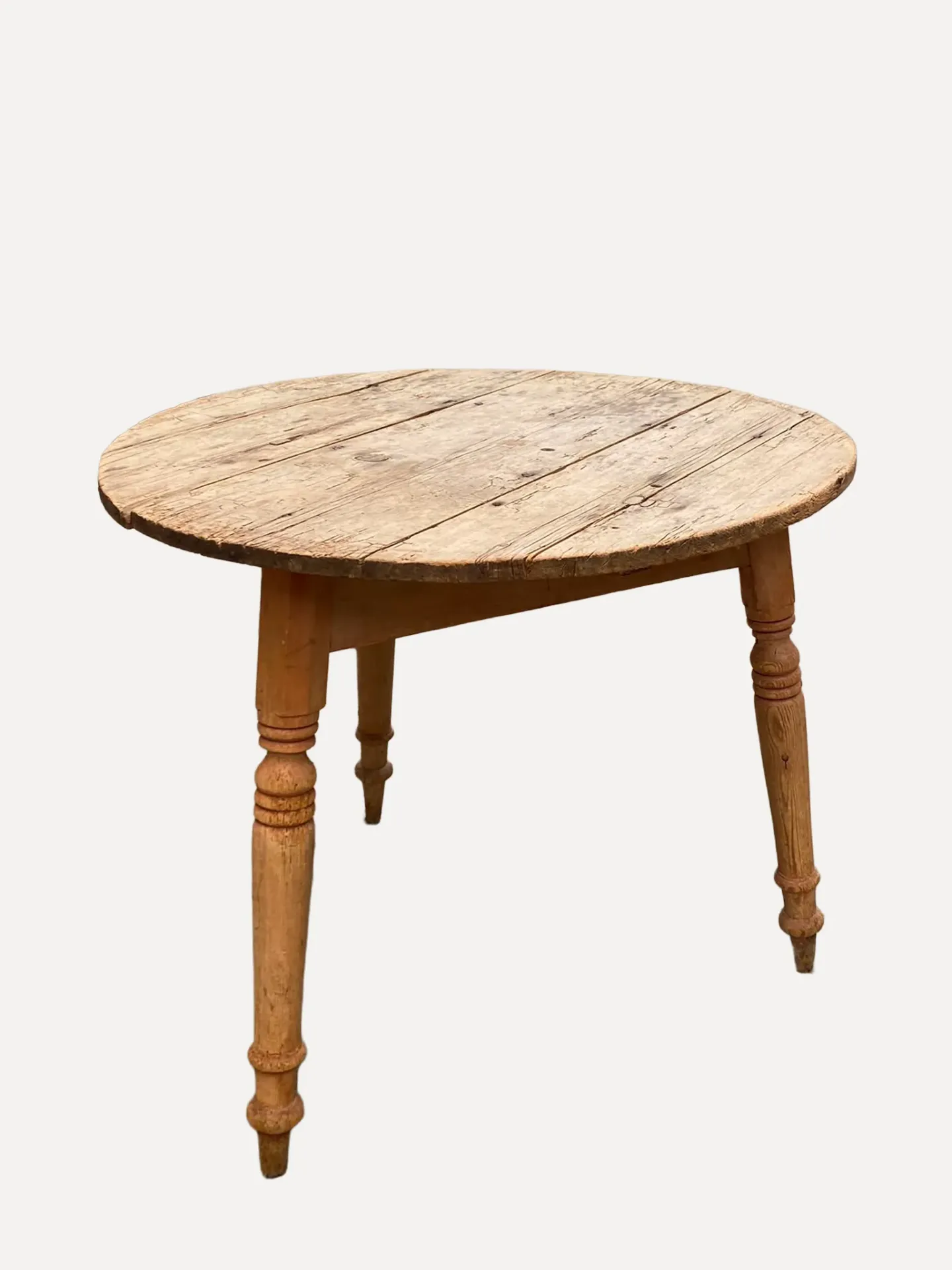 Round Wooden Tavern Table