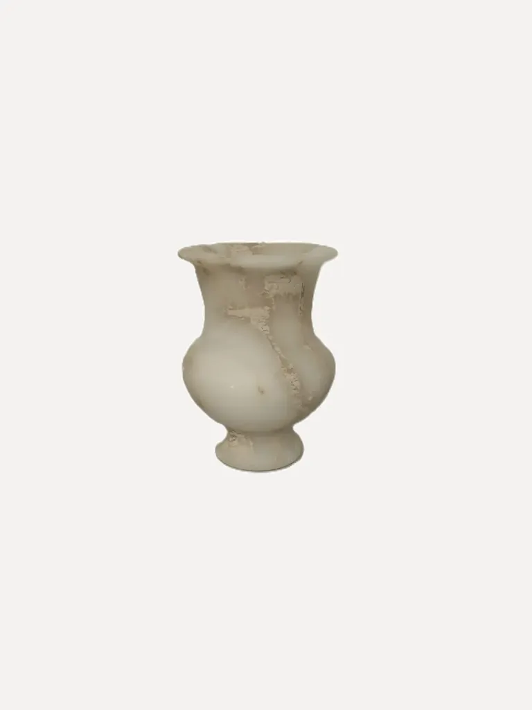 White Marble Vase