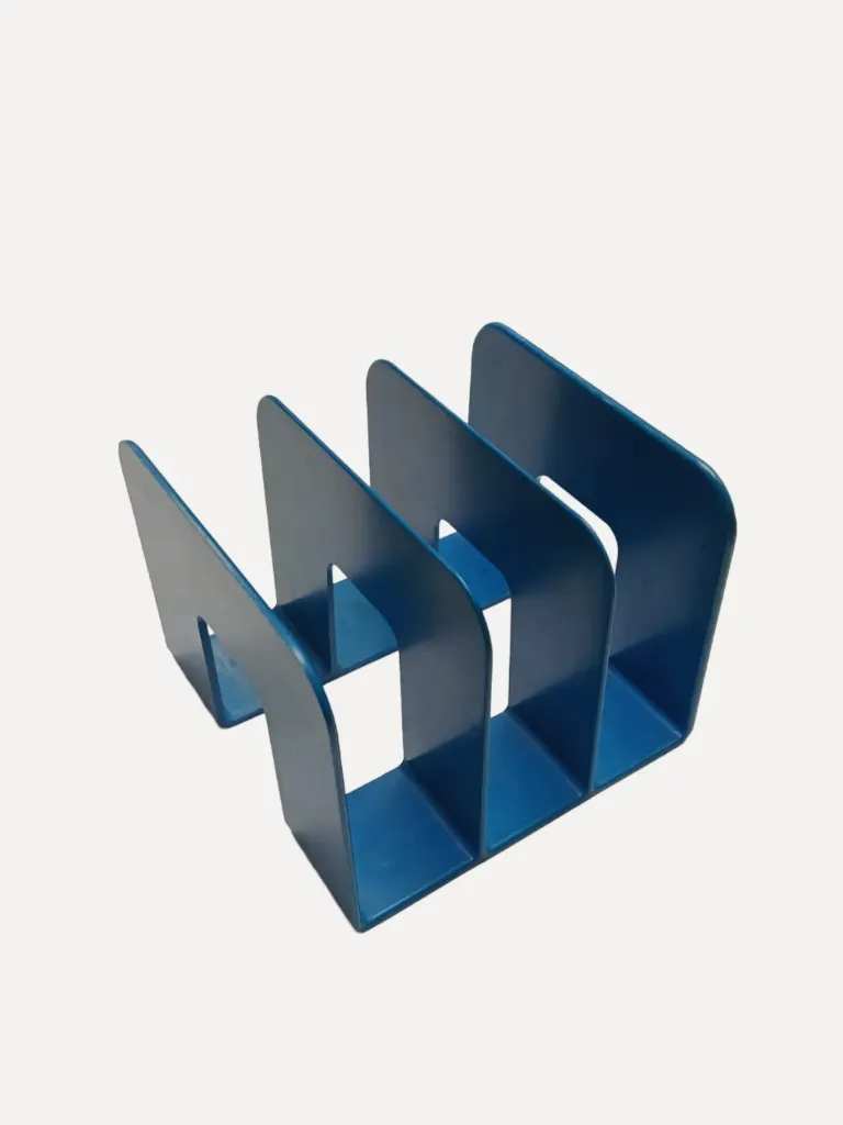Blue Plastic Document Holder