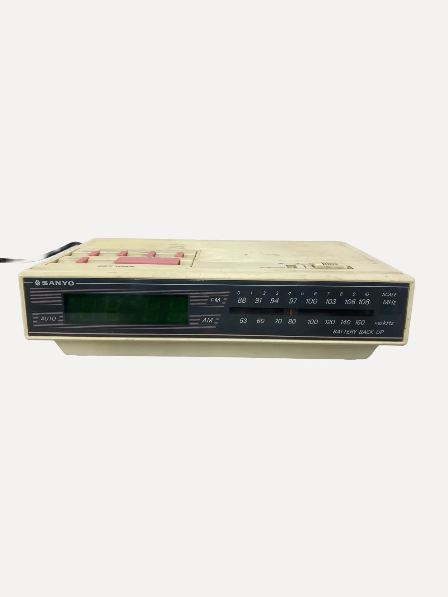 Sanyo RM 5008A AM/FM Digital Clock Radio
