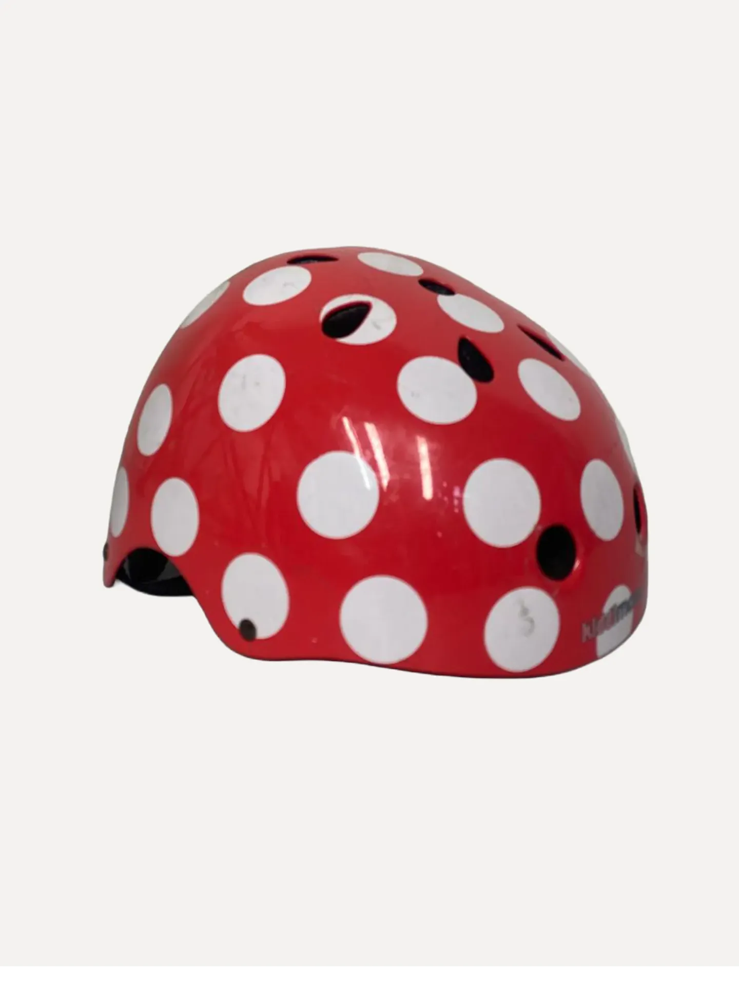 Polka Dot Kids Bike Helmet