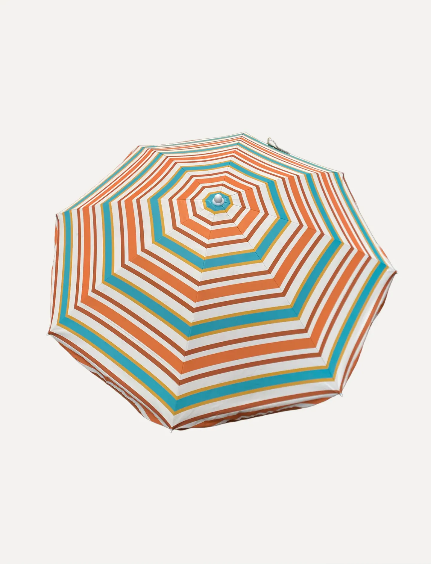 Retro Striped Patio Umbrella