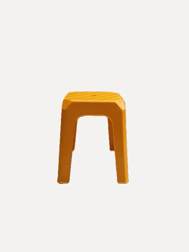 Yellow Plastic Stool