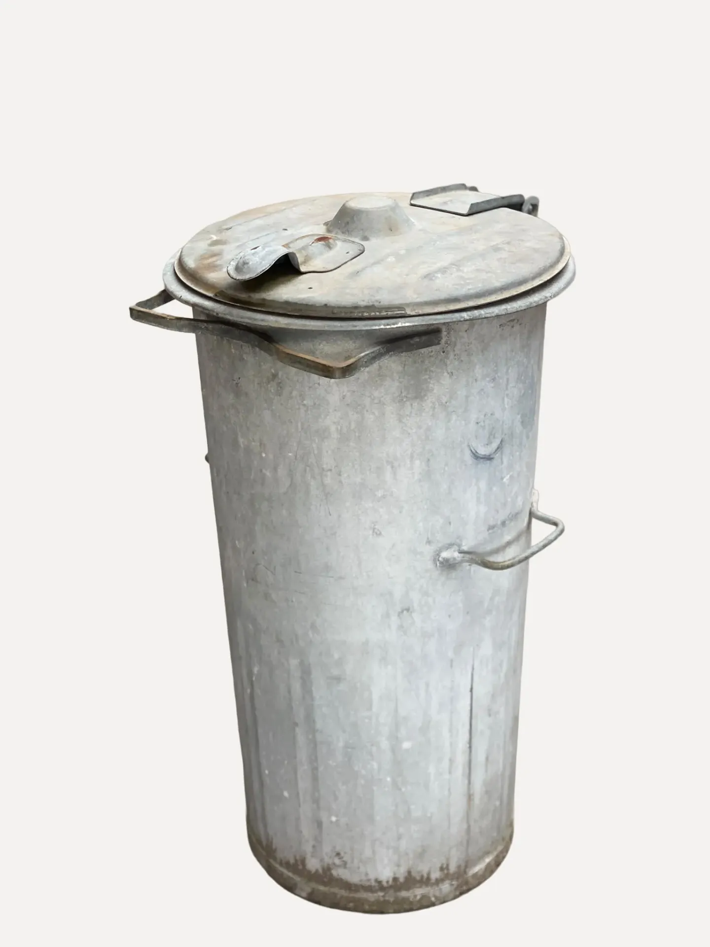 Vintage Industrial Tapered Dustbin