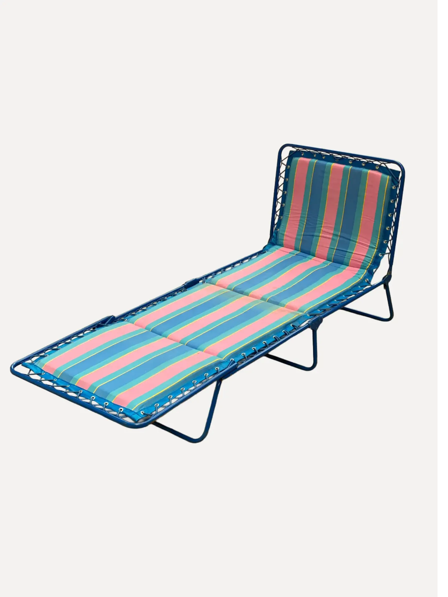 Blue Vintage Sun Lounger