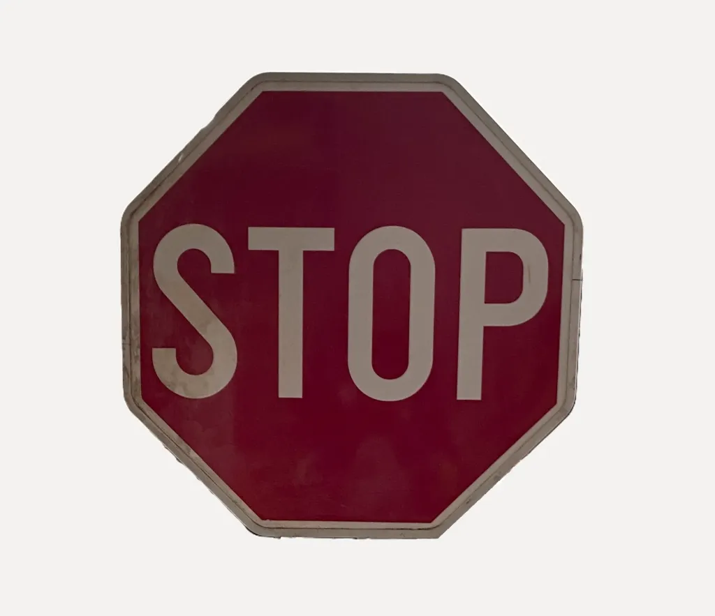 STOP Roadsign