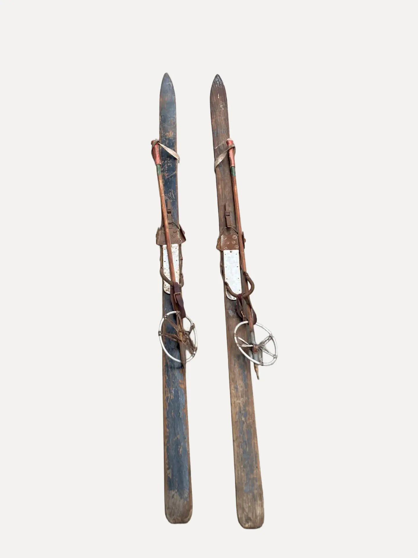 Vintage Wooden Skis