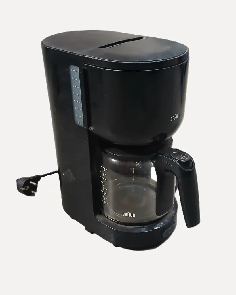 Black Coffee Percolator Machine
