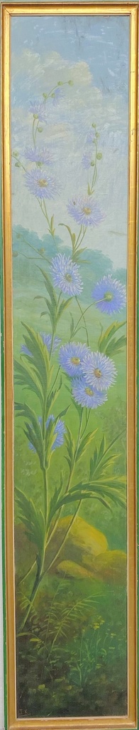 "Wildflower Meadow Panel Art"