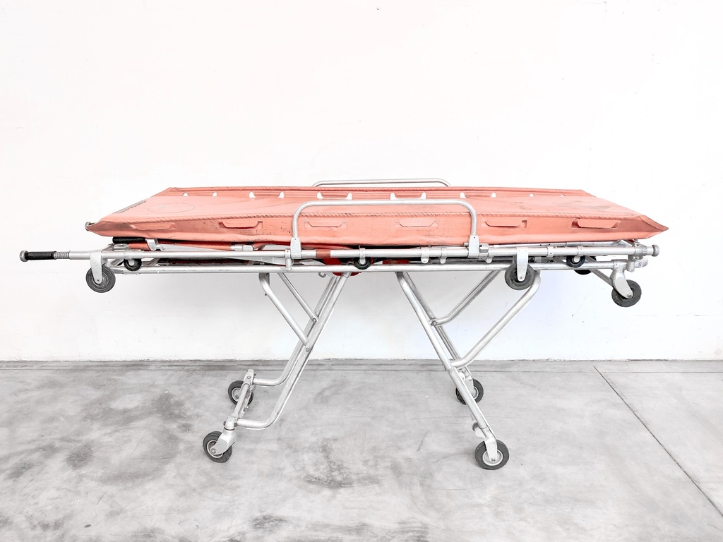 Foldable Emergency Stretcher with Wheels