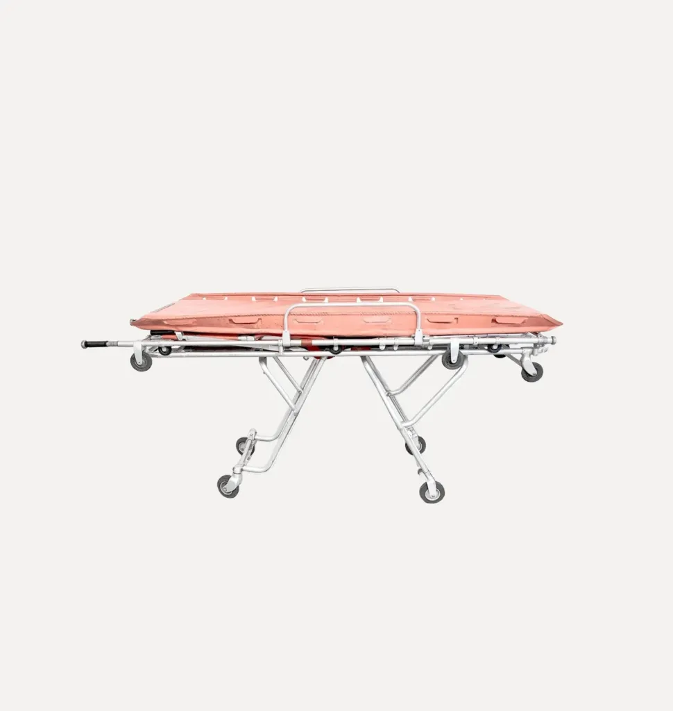 Foldable Emergency Stretcher with Wheels