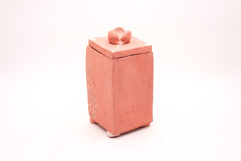 Terracotta Handcrafted Lidded Box