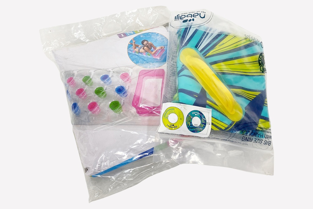 Inflatable Pool Float Set Packaging