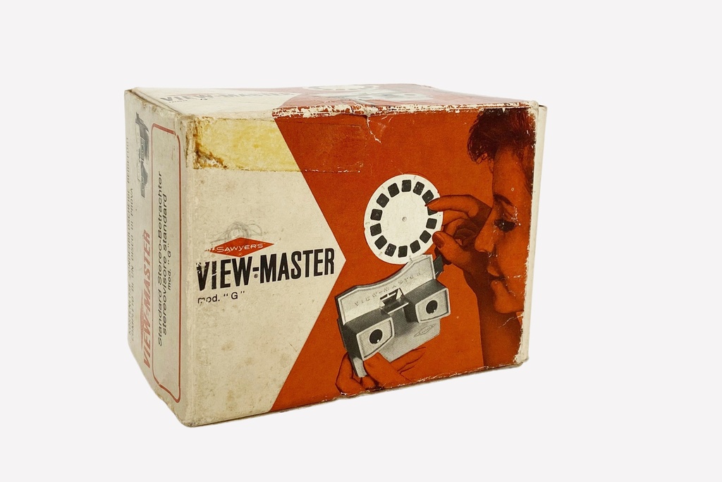 Vintage View-Master Model G Box Packaging