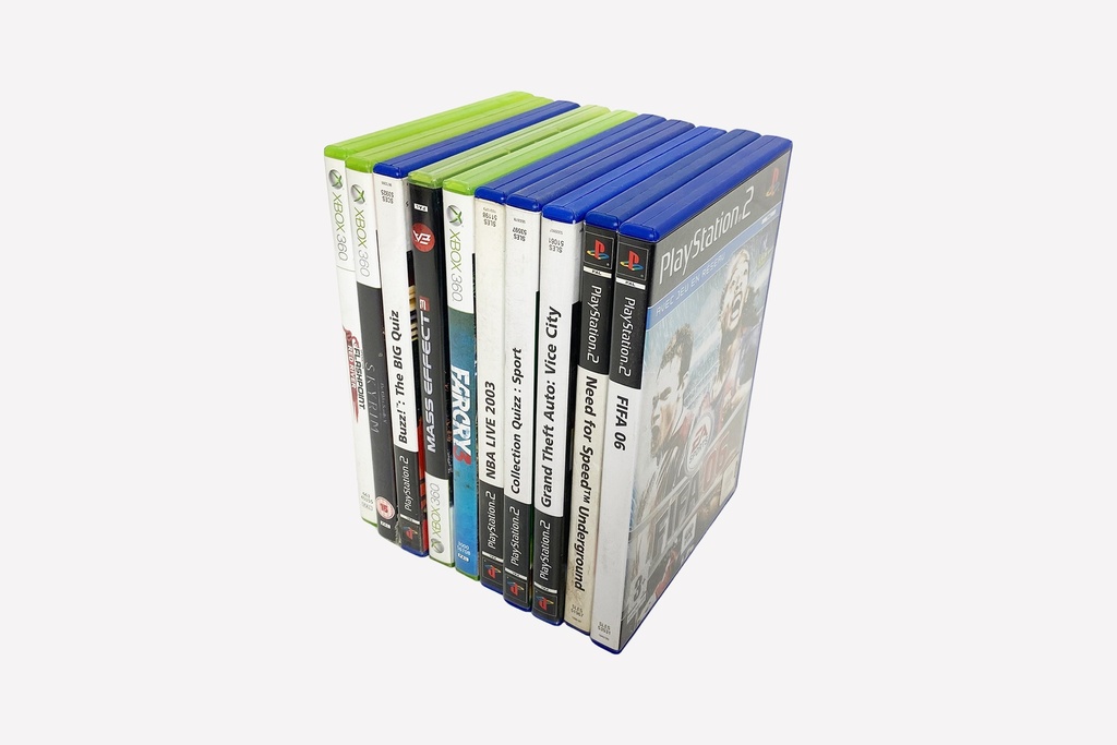 Retro Video Game Cases Collection