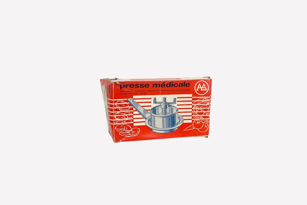 Vintage French Medical Press Packaging Box