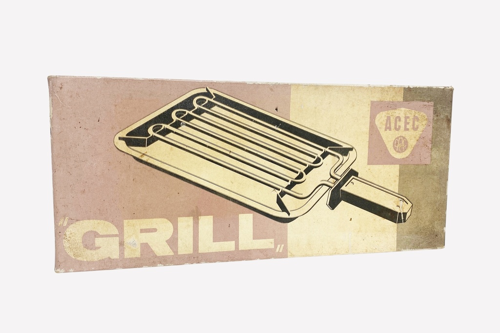 Vintage ACEC Grill Box Illustration