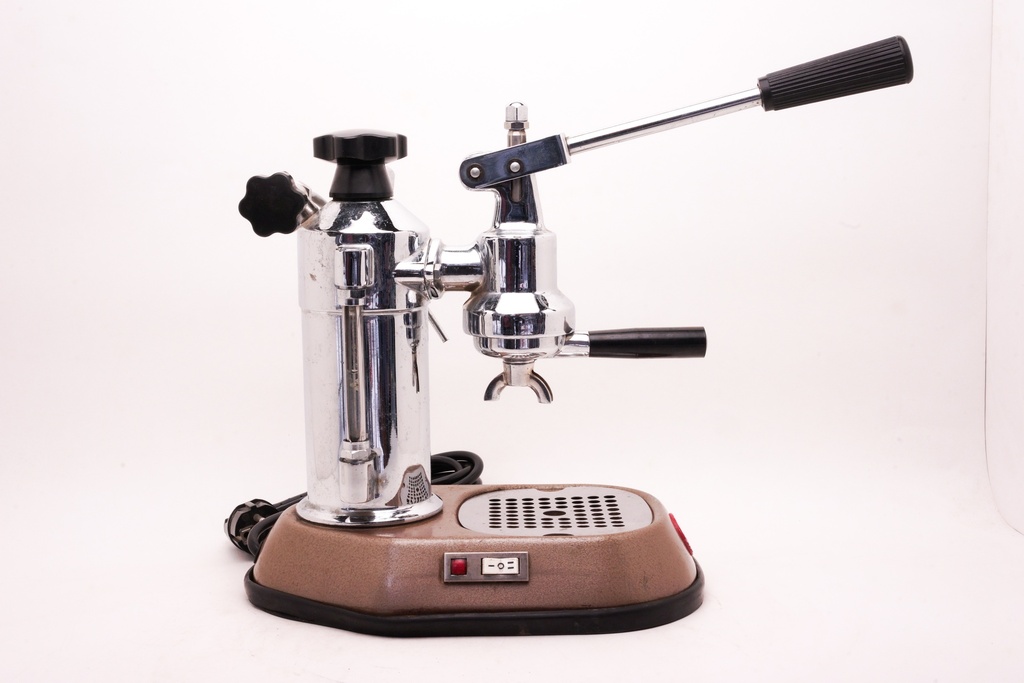 Vintage Chrome Lever Espresso Machine