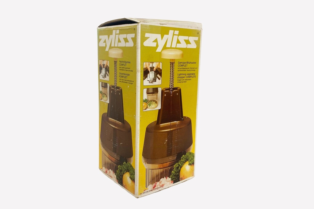 Vintage Zyliss Vegetable Chopper Packaging