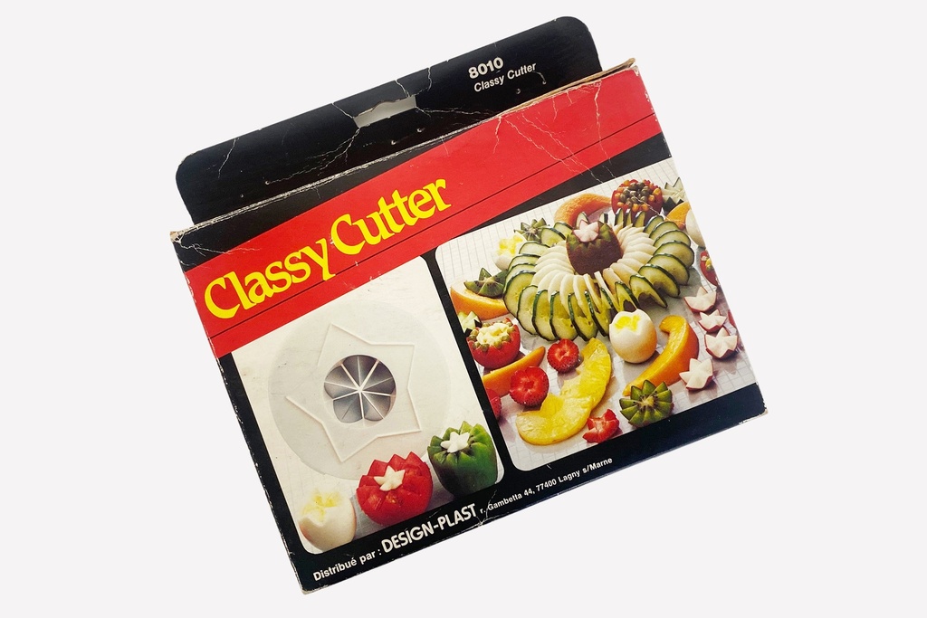 Retro Vegetable and Fruit Decorative Cutter Box