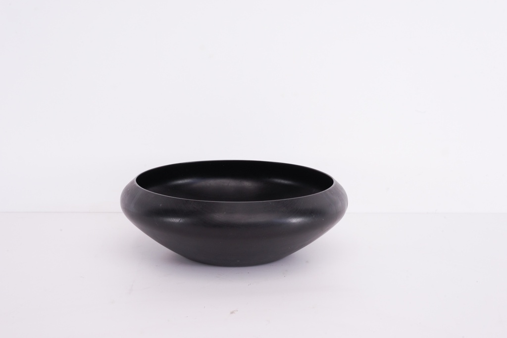Matte Black Modernist Bowl