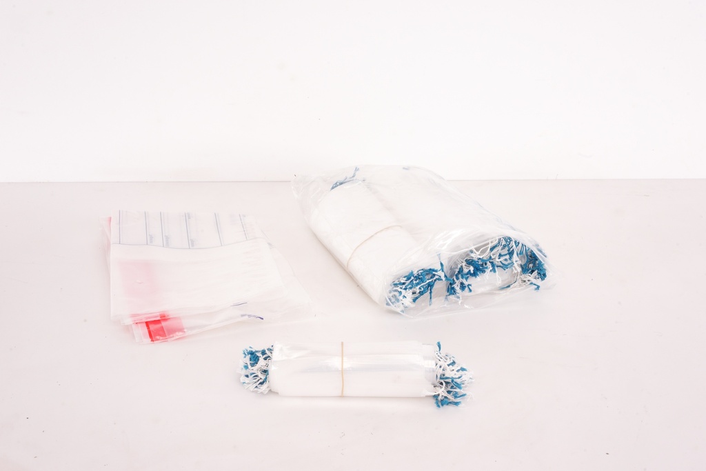 Plastic Evidence Bags and Zip Ties Bundle