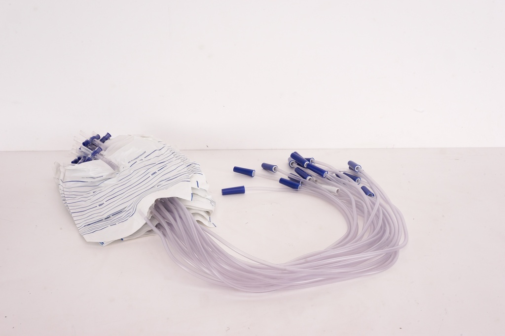 Medical Drainage Bags with Tubing Cluster