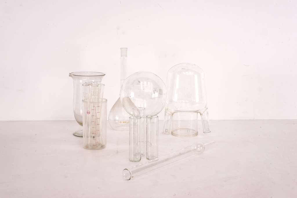 Vintage Laboratory Glassware Set