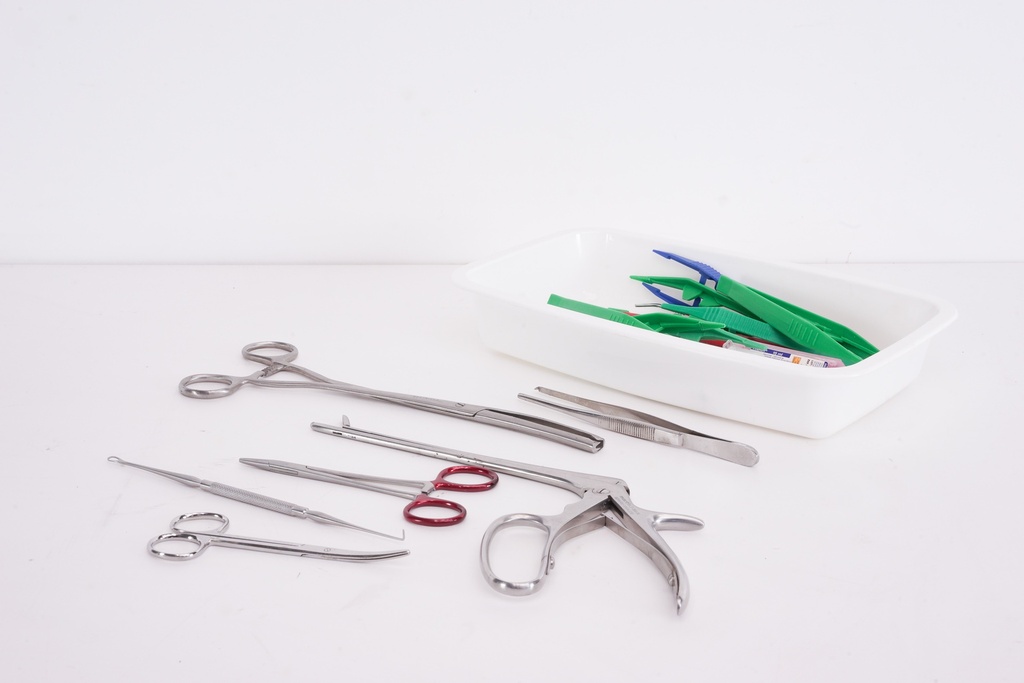 Sterile Surgical Tools with Tray