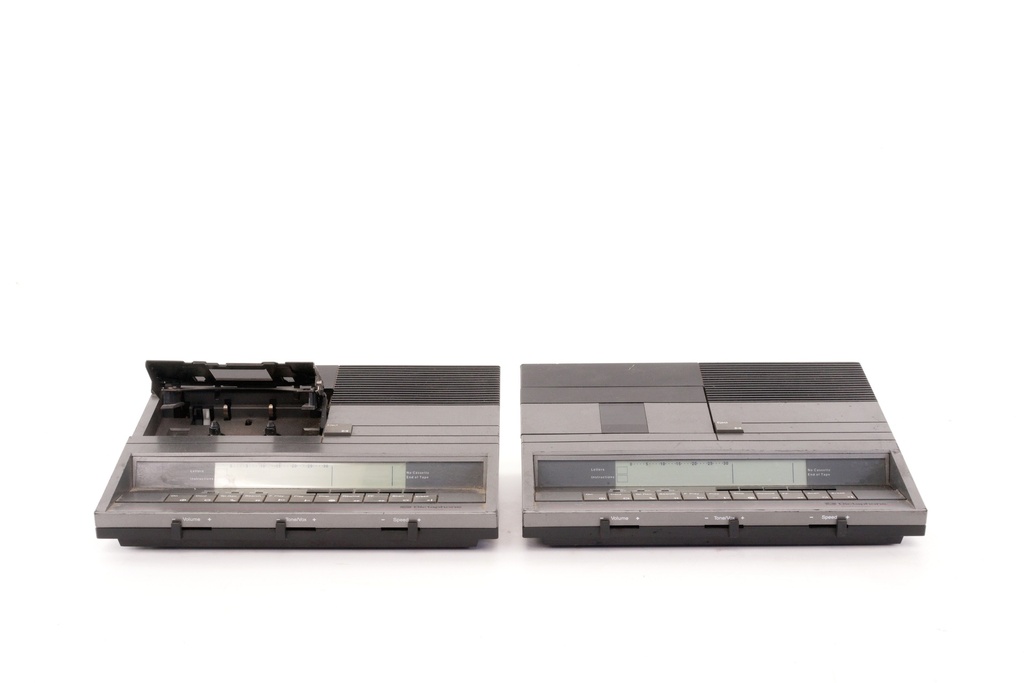 1980s Desktop Cassette Transcribers