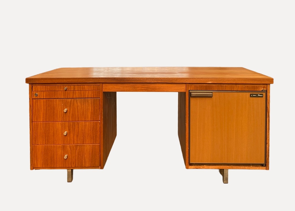 Mid-Century Modern Teak Executive Desk