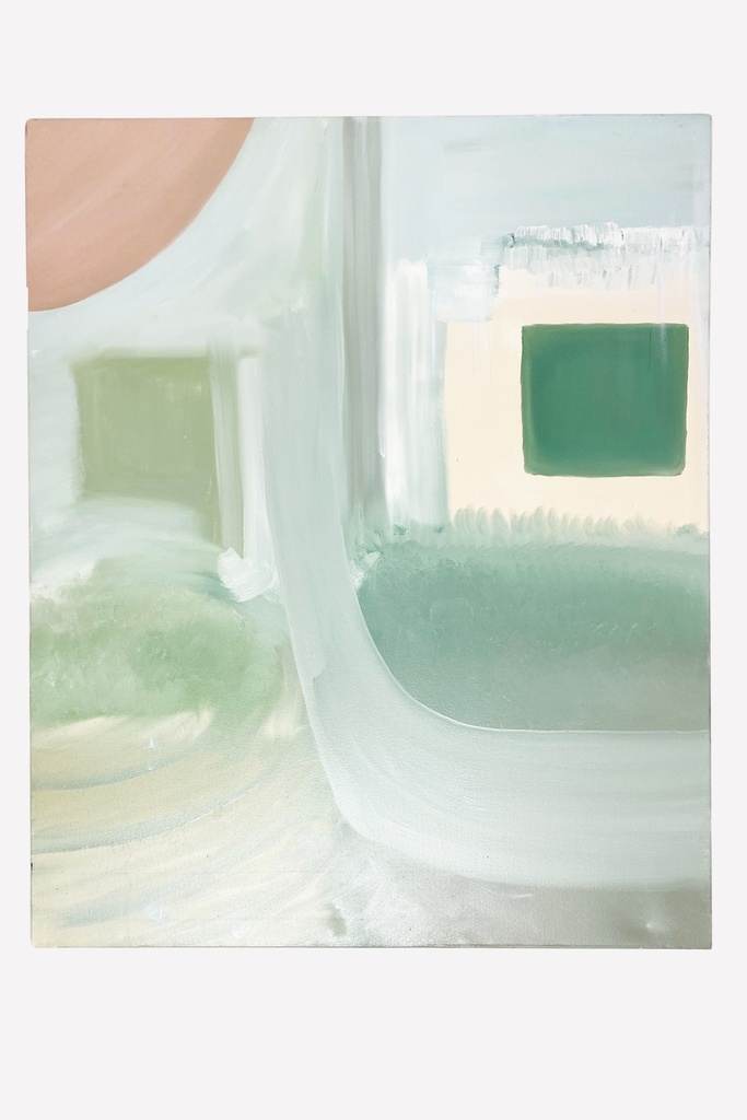 Abstract Pastel Landscape