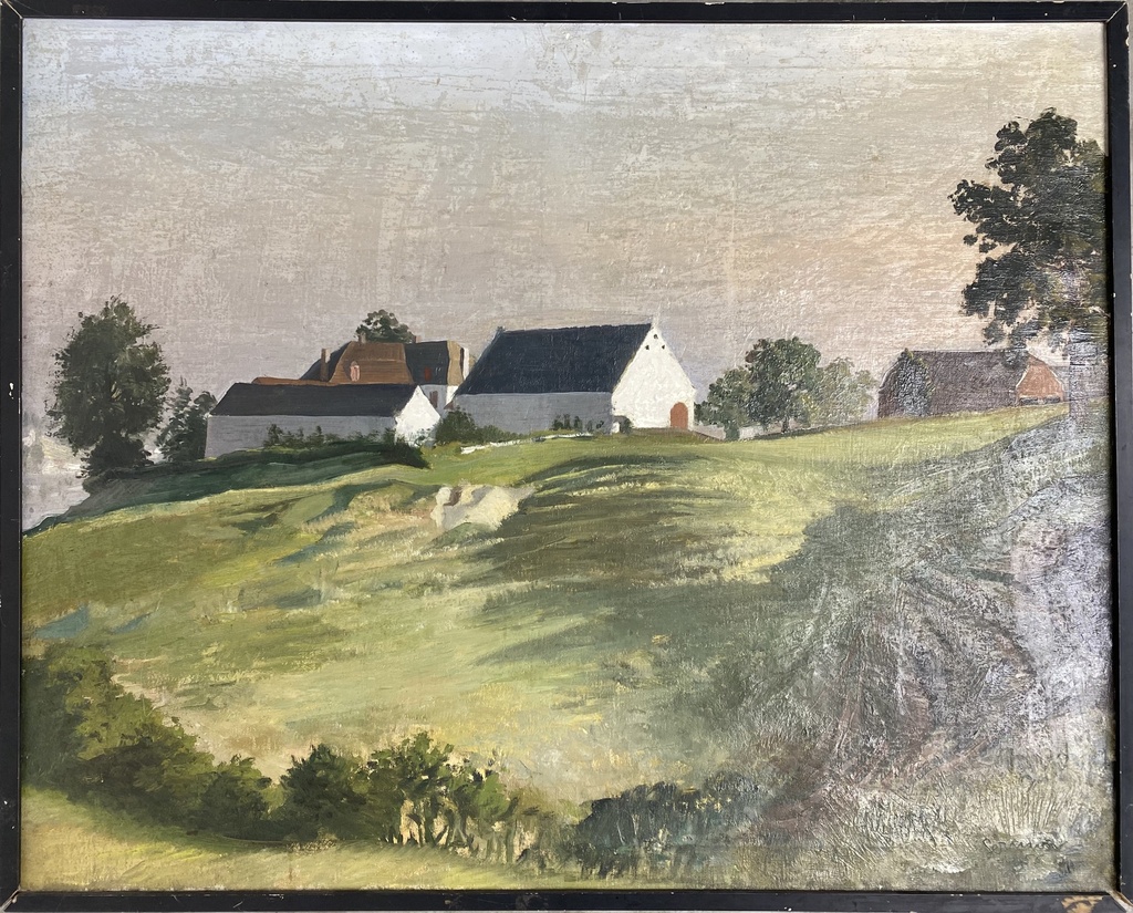 Sunlit Farm on Rolling Hills