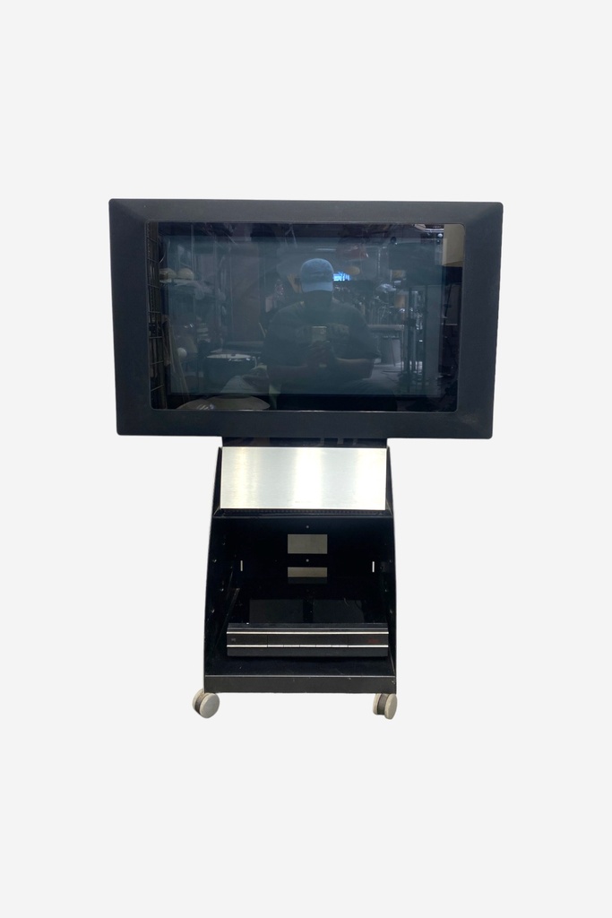 Touchscreen Kiosk on Rolling Stand