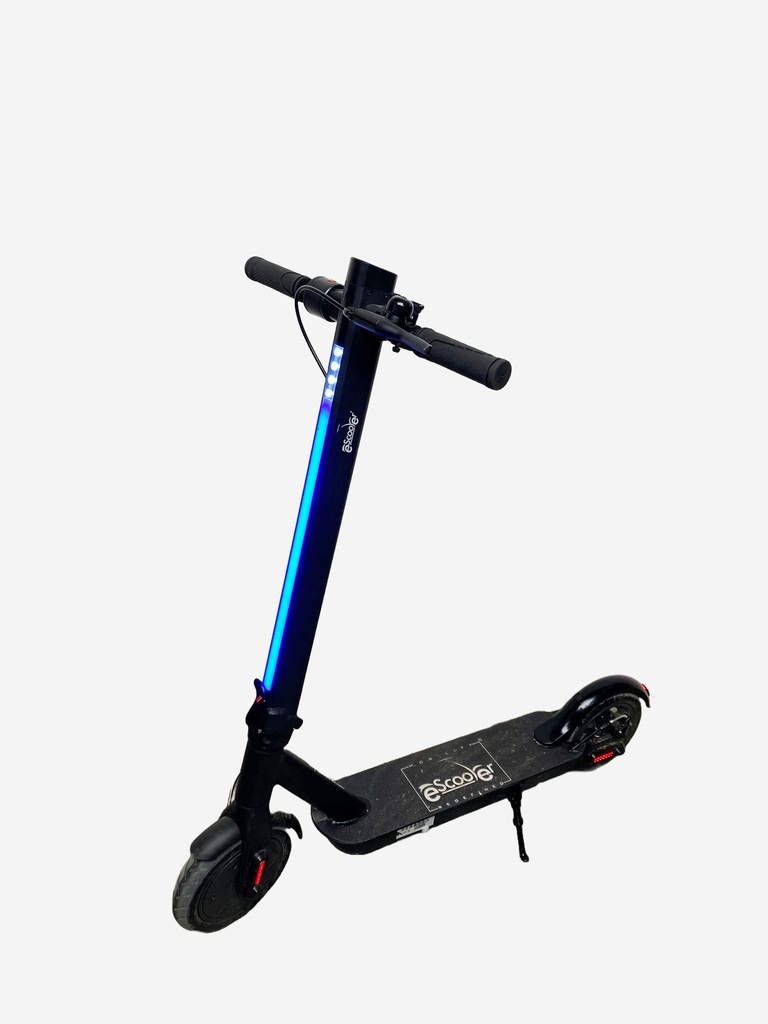 Modern Electric Scooter with LED Accent Lighting