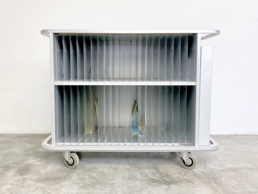 Industrial Rolling File Cart