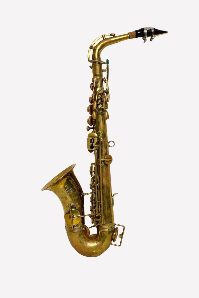 Vintage Brass Alto Saxophone